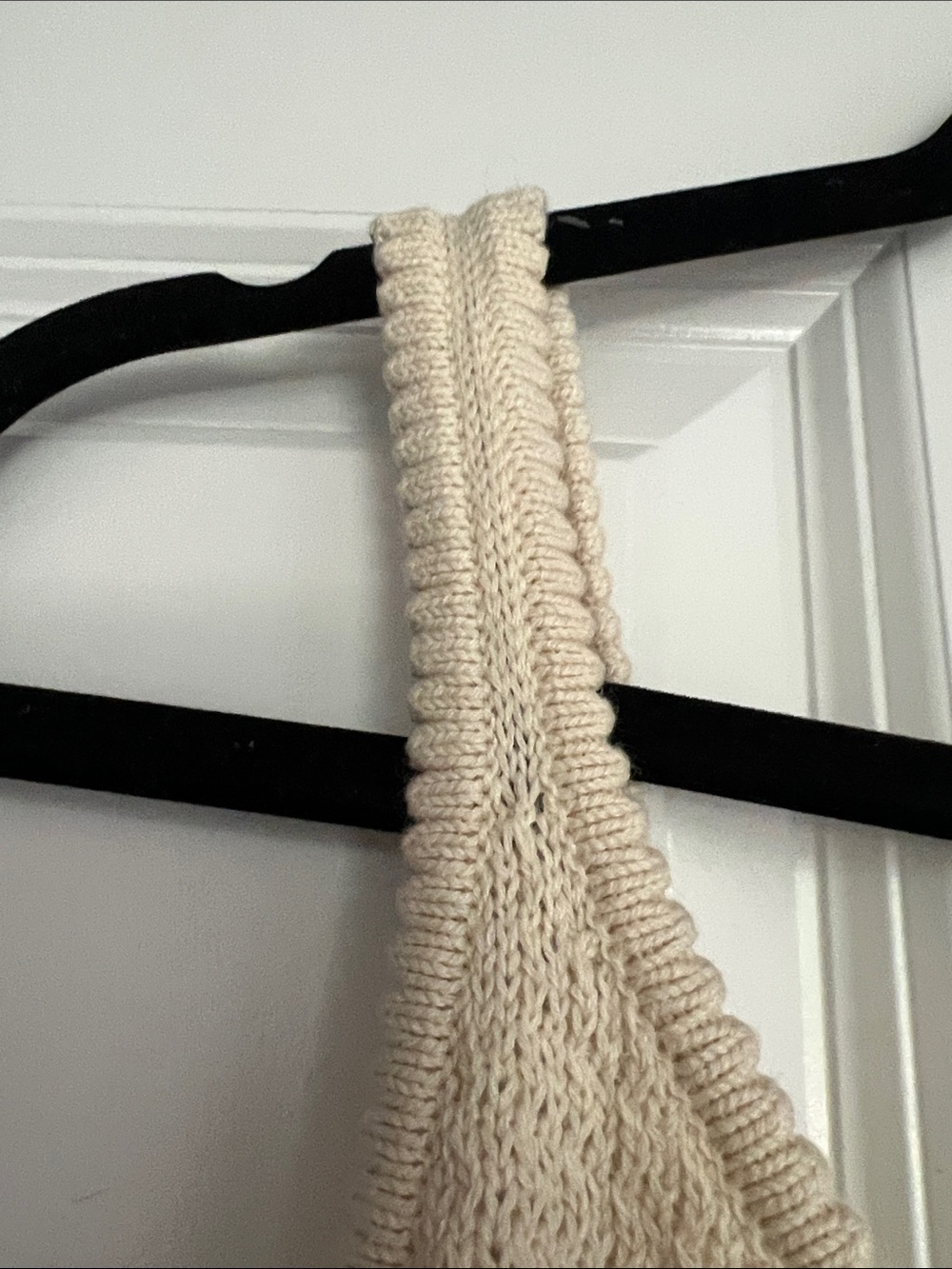 Old Navy Cream Crochet Maxi Dress - Picture 5 of 6